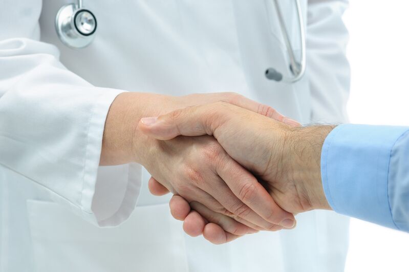 Consulting of a doctor on an increase in a member