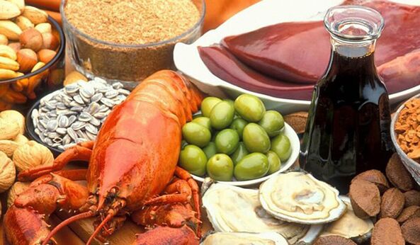 Fish and shellfish and nuts in a man's diet for effective penis enlargement