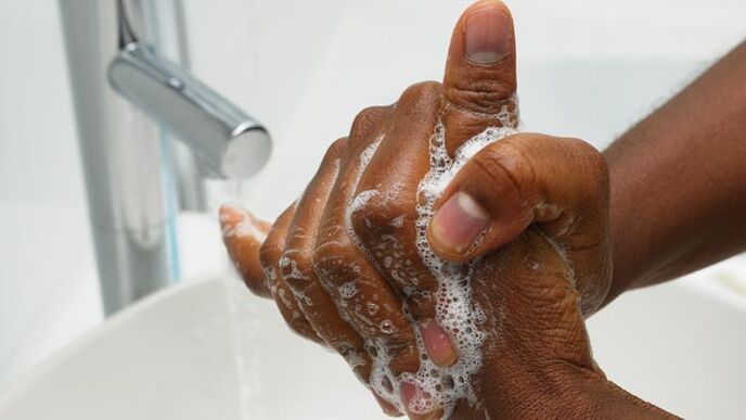 Wash hands before penis enlargement exercises